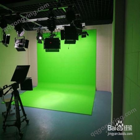 郑州演播室工程 蓝箱制作 多媒体演播室灯光设计 耀诺