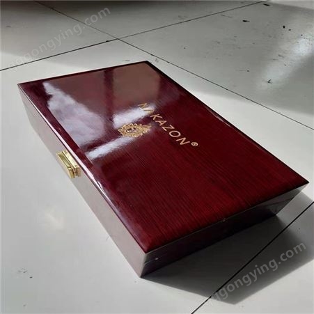 钥匙木盒定做 复古实木盒包装厂家 国峰酒店客房木制品生产