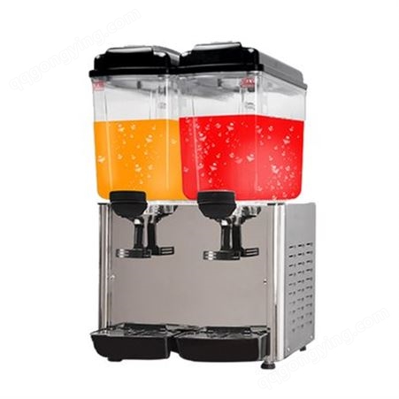 冷热果汁机 商用全自动冷热双温双缸热饮机冷饮机现调自助饮料机
