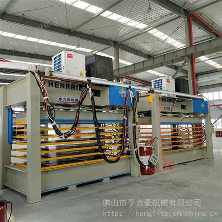 天津聚氨酯设备厂家 4200*1450多层高低压发泡板层压机 规格可定制