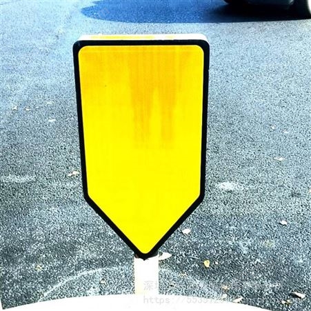 深圳道路分叉指示牌分道标志牌分道指示器车行道分道箭头标志牌反光牌
