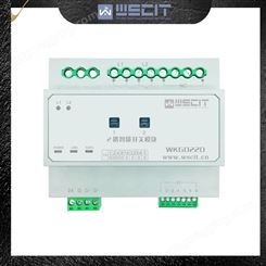 WSCIT智慧灯光系统 2路20A智能照明开关控制器
