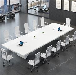 办公家具大型会议桌长桌 简约现公桌椅组合板式长方形培训桌JY-HJ-027