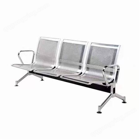 昆明排椅三人位不锈钢连排椅沙发候诊椅输液椅等候椅公共座椅机场椅