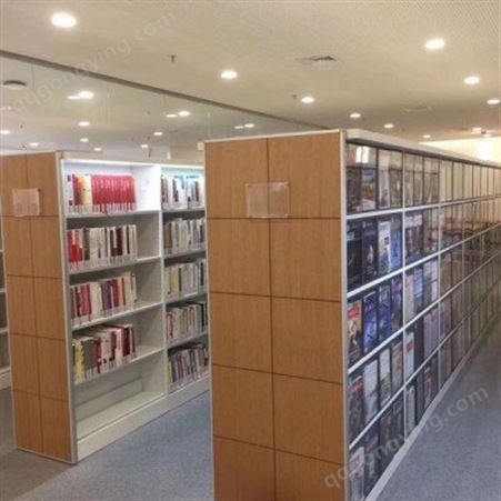 广西木护板书架 双面书架厂家 专业生产书架
