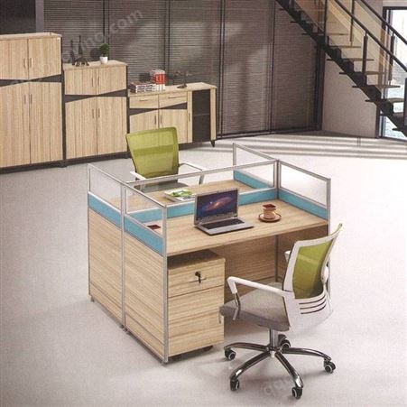 新枫格屏风员工位职员办公桌椅组合工作桌子办公室卡座