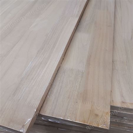泰国橡胶木指接板 实木板  家具衣柜桌子工厂尺寸定制木板 批发