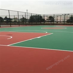 球场图片 网球场的规格 永兴 塑胶球场跑道 厂家直供