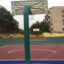 球场图片 硅pu球场材料厂家 永兴 硅pu篮球场施工 多配制可选