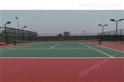 室外硅pu篮球场材料 网球场的规格 永兴 重庆塑胶球场 厂家直营