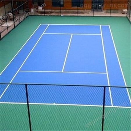 硅pu球场材料 网球场的规格 永兴 篮球场用材料 厂家定制