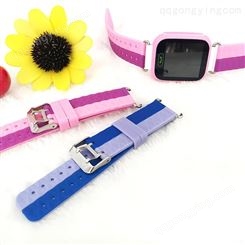 儿童硅胶手表带  糖果色手表带  时尚创意表带