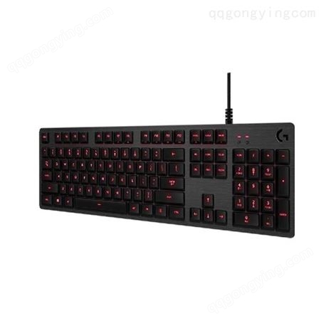 Logitech/罗技G413有线游戏键盘 104键USB铝合金面板RGB发光