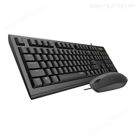 Rapoo雷柏X120 pro/X125S有线键鼠套装 双USB键盘鼠标防水套件