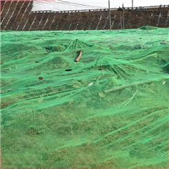 四针盖土网 绿色防尘网 砂石料防尘网